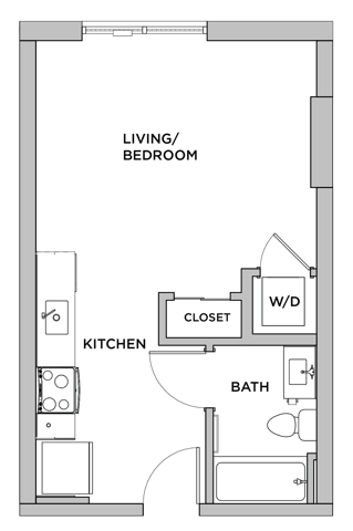 S2 - Studio Floor plan