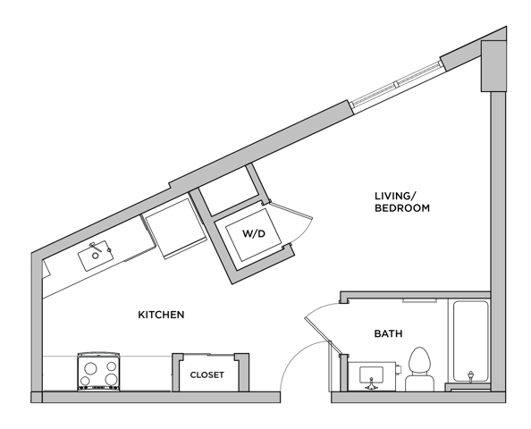 S3 - Studio Floor plan