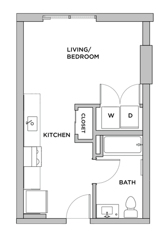 S7 - Studio Floor plan